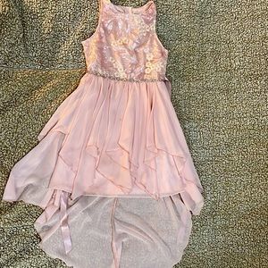 Kids pink sequence dress from macys